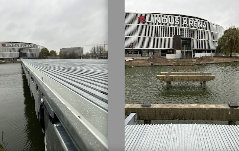 Zwaluwstaartplaten op maat voor vernieuwde Regenboogbrug
